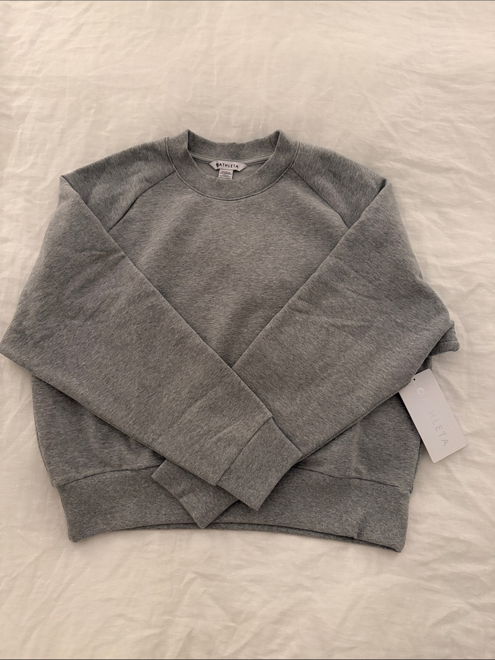 NWT Athleta gray sweatshirt
